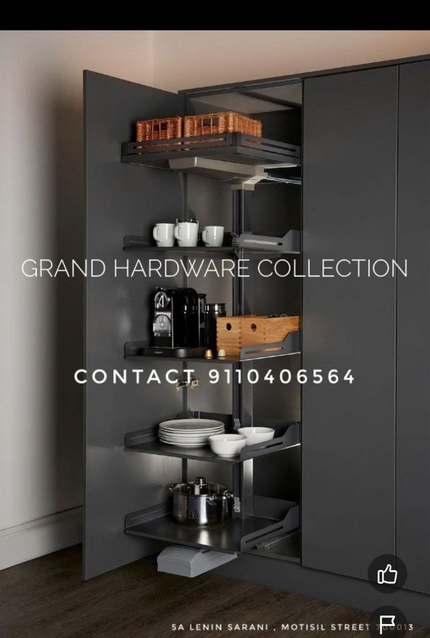 Kitchen hardware storage fitting
