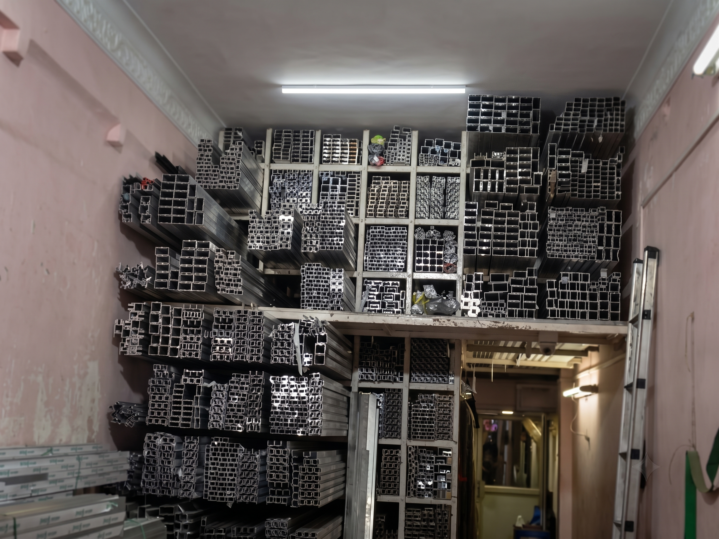 Aluminium stock at Grand Hardware